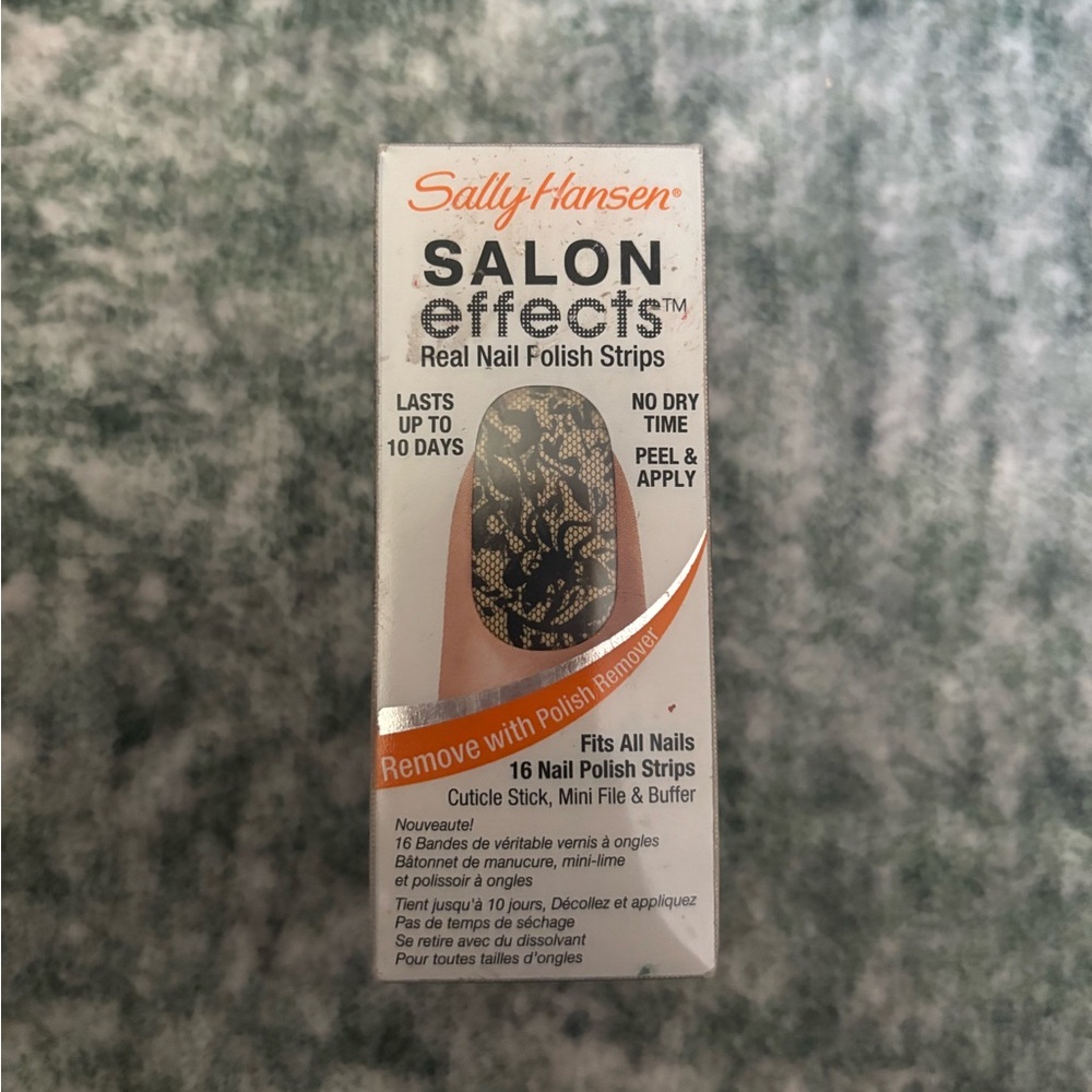 Lace nail polish sticker
